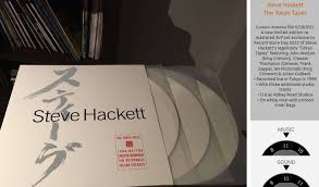 HACKETT STEVE - The Tokyo tapes (3 LP white vinyl)